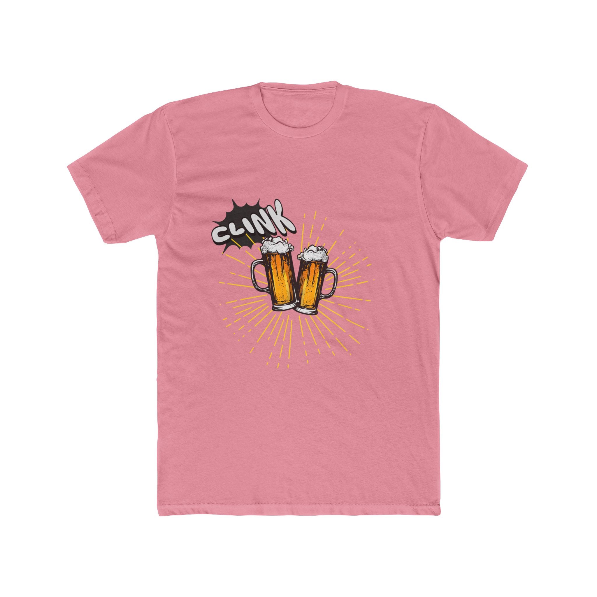 Clink! - Unisex Crew Tee (Front) - Damned Threads